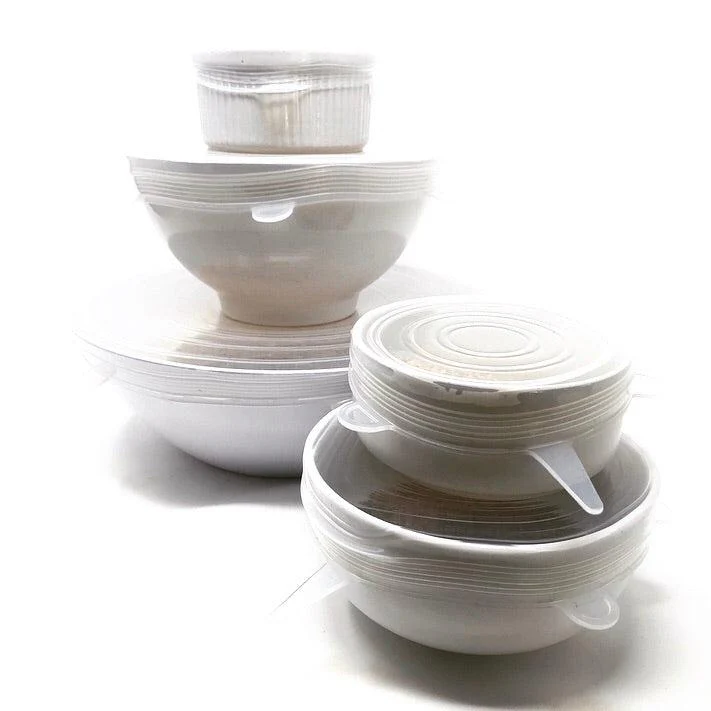 Reusable Silicone Food Wrap (6pc Set)