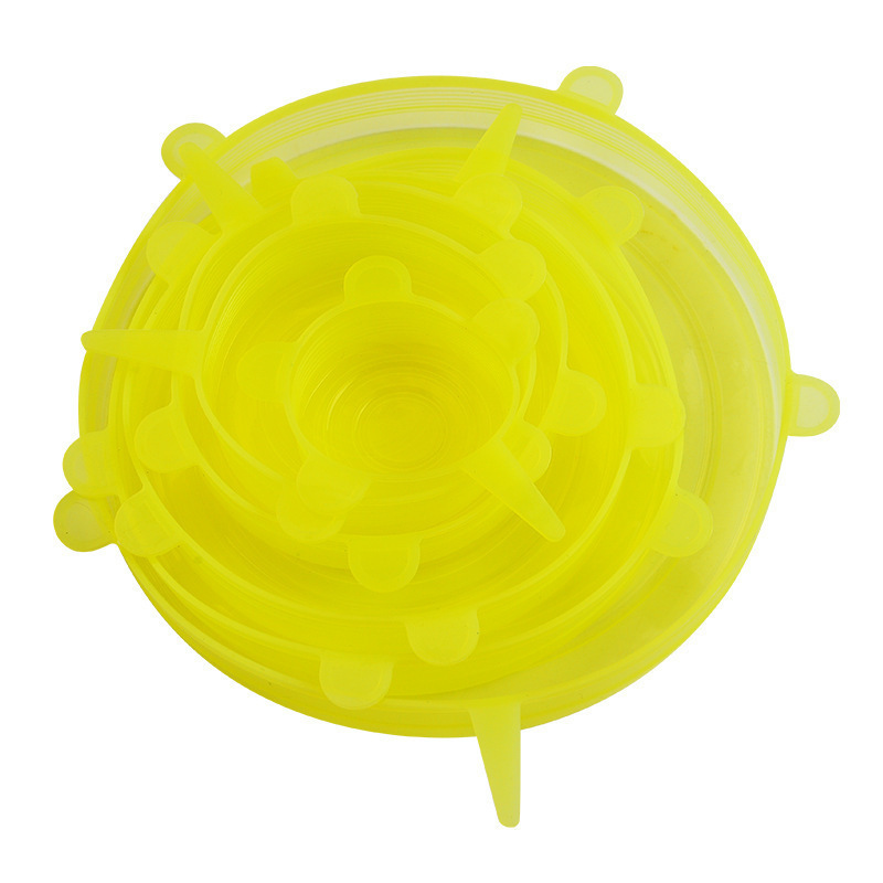 Reusable Silicone Food Wrap (6pc Set)