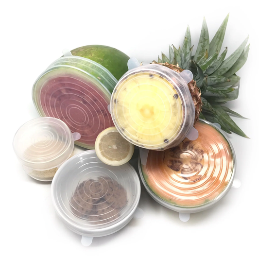 Reusable Silicone Food Wrap (6pc Set)
