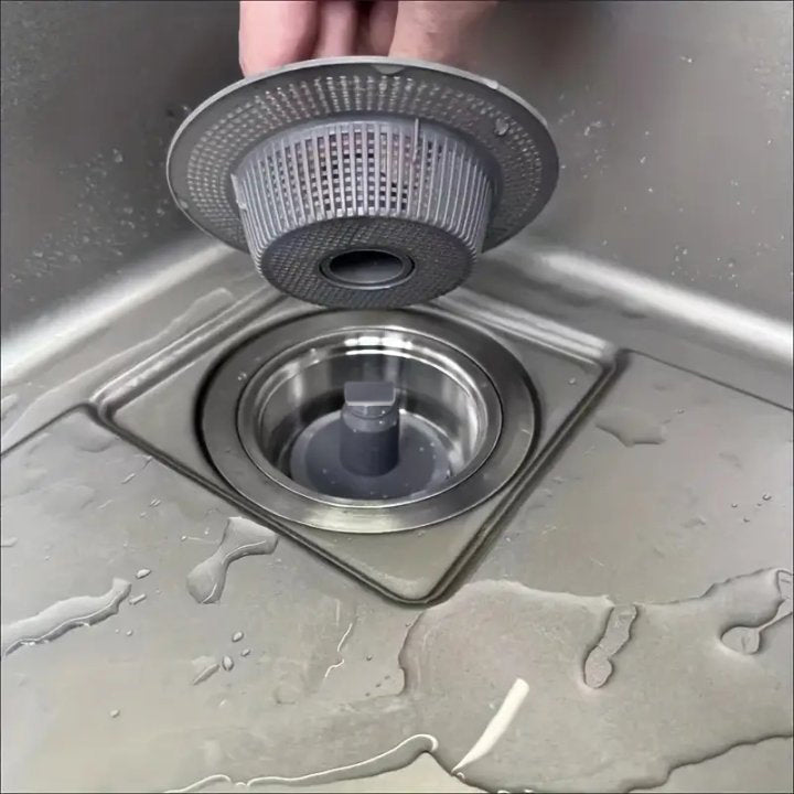 3 in 1 Kitchen Sink Drain Strainer