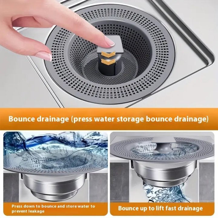 3 in 1 Kitchen Sink Drain Strainer
