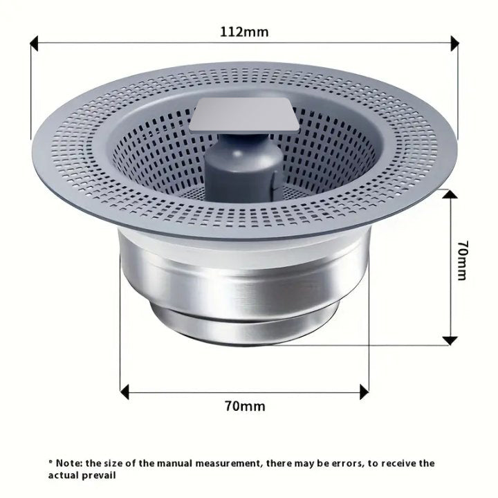 3 in 1 Kitchen Sink Drain Strainer