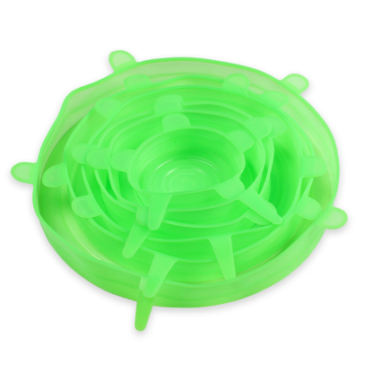 Reusable Silicone Food Wrap (6pc Set)
