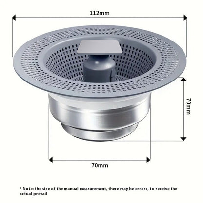 3 in 1 Kitchen Sink Drain Strainer
